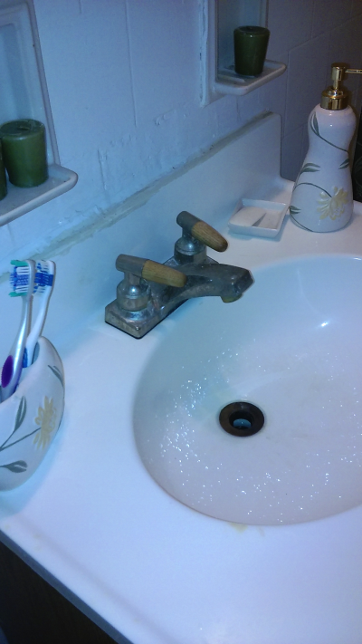 Faucet Before